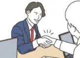 契約をしているイメージ