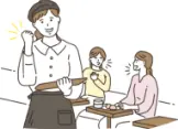 アフターサポートをしているイメージ